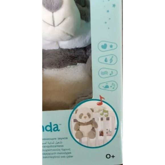 Cloud B Peaceful Panda Sleep Soothers, NIB. Color Grey and Ivory. - Picture 6 of 9